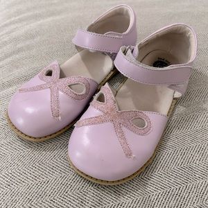 LIVIE AND LUCA girl dress shoes pink/lilac size 3